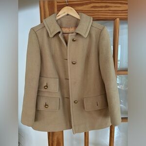 vintage pendleton wool pea coat size Medium